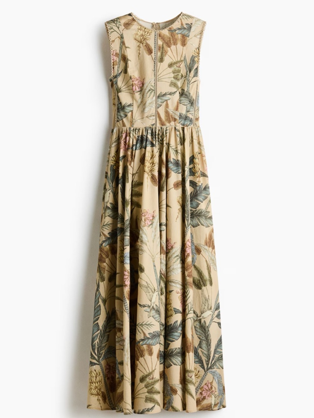 H&M Lace-Detail Cotton Dress - Picture 5 of 6